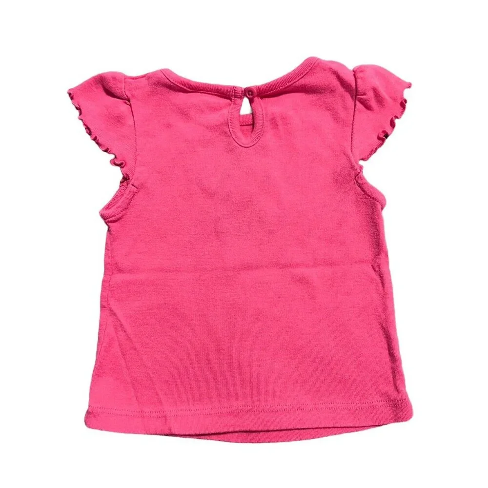 Gymboree 6-12m Hula Girl Appliqué Shirt
